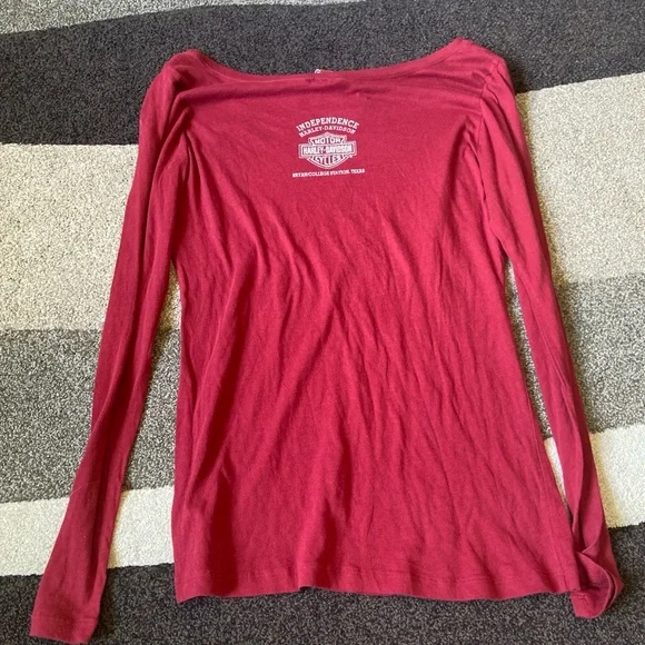 Harley-Davidson® Women's Harley girl 2X Long Sleeve Shirt NWT - Picture 6 of 9